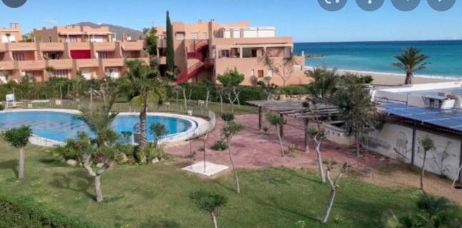 Natura Mediterranea Estudio Naturista Primera Linea Con Piscina Vera Exterior foto